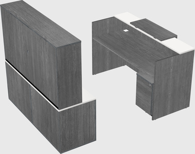 Modular reception desk