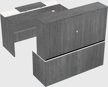 Modular reception desk