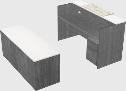 Modular reception desk