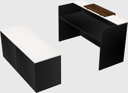 Modular reception desk