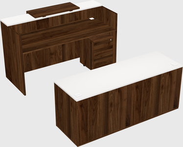 Modular reception desk