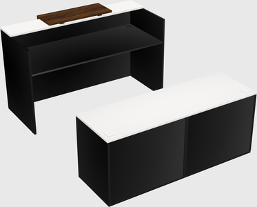 Modular reception desk