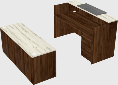Modular reception desk