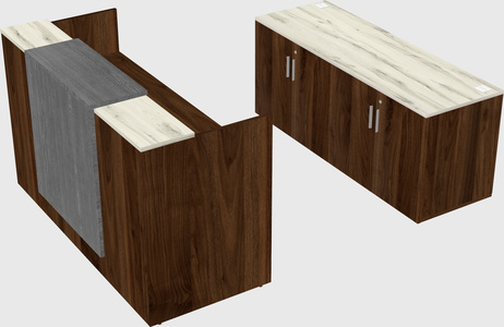 Modular reception desk
