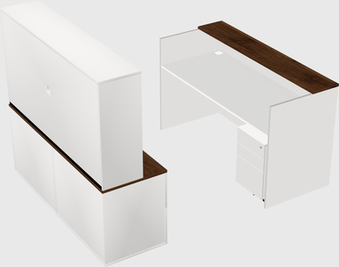 Modular reception desk