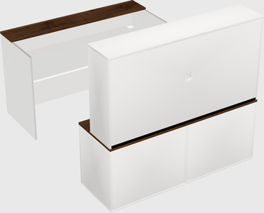 Modular reception desk