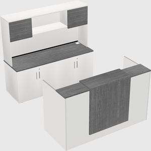Modular reception desk