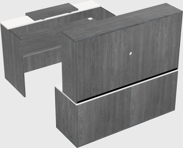 Modular reception desk