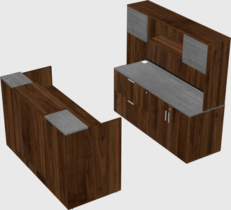 Modular reception desk