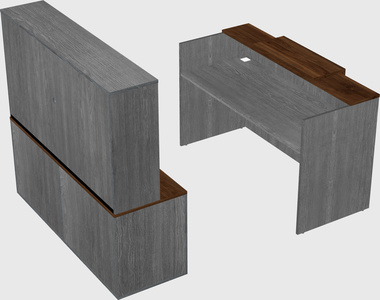 Modular reception desk