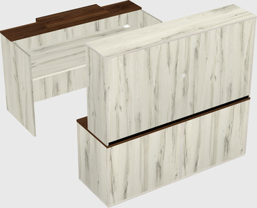 Modular reception desk