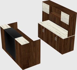Modular reception desk