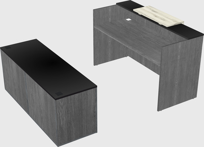 Modular reception desk