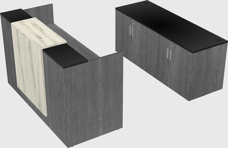 Modular reception desk