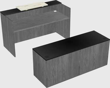 Modular reception desk