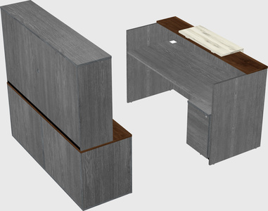 Modular reception desk