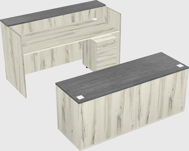 Modular reception desk