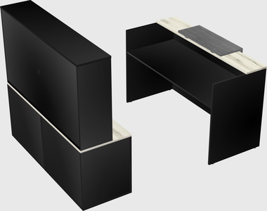 Modular reception desk