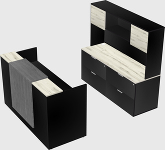 Modular reception desk