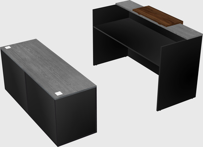 Modular reception desk
