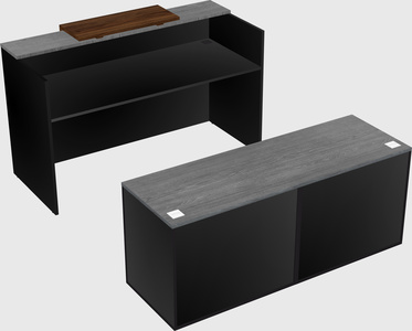 Modular reception desk
