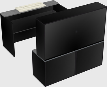 Modular reception desk