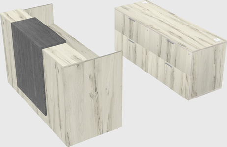 Modular reception desk