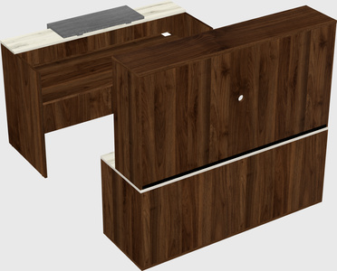Modular reception desk