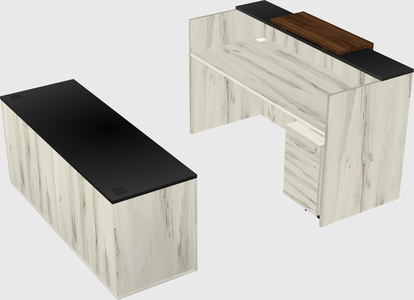Modular reception desk