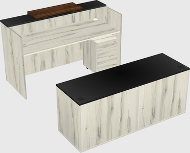 Modular reception desk