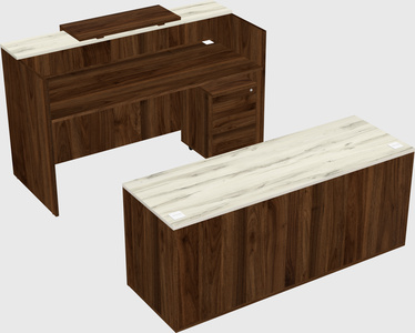Modular reception desk