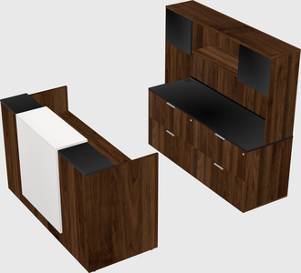 Modular reception desk