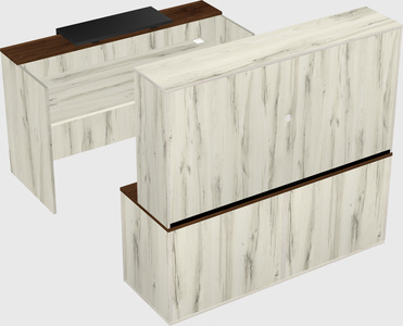 Modular reception desk