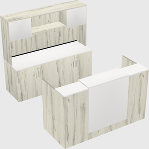 Modular reception desk