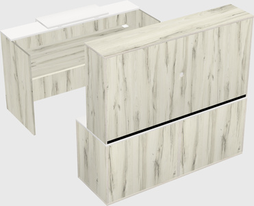 Modular reception desk