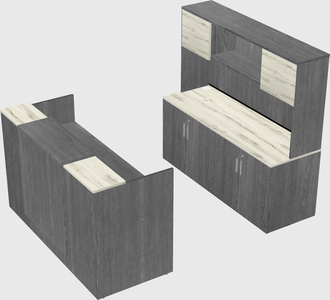 Modular reception desk