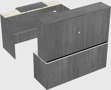 Modular reception desk