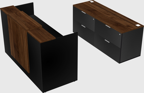 Modular reception desk