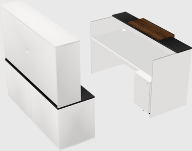 Modular reception desk