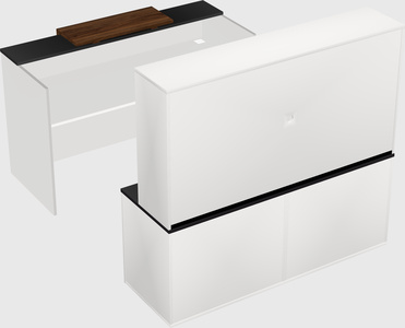 Modular reception desk