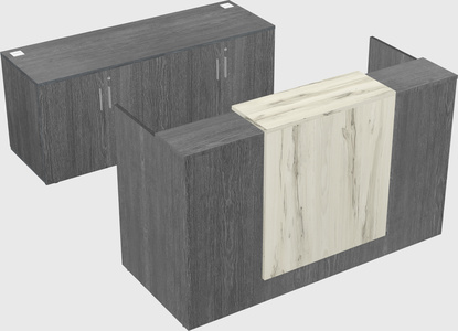 Modular reception desk