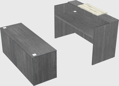 Modular reception desk