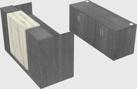 Modular reception desk