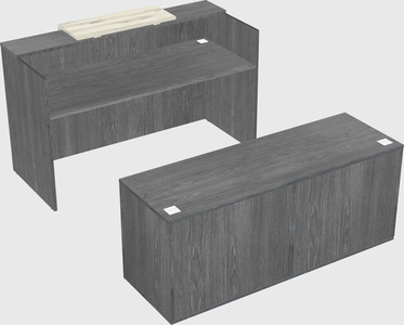 Modular reception desk