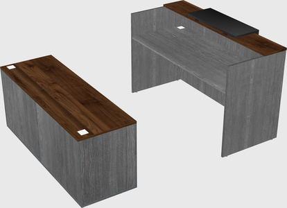 Modular reception desk
