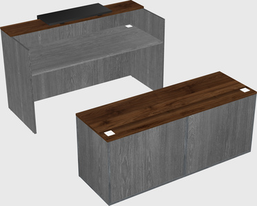 Modular reception desk