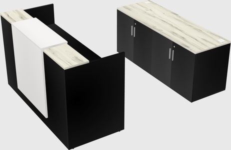 Modular reception desk