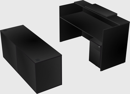 Modular reception desk