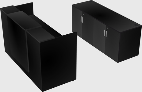 Modular reception desk