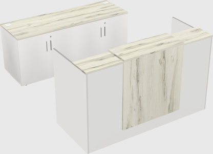 Modular reception desk
